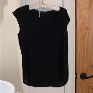 J Crew black blouse